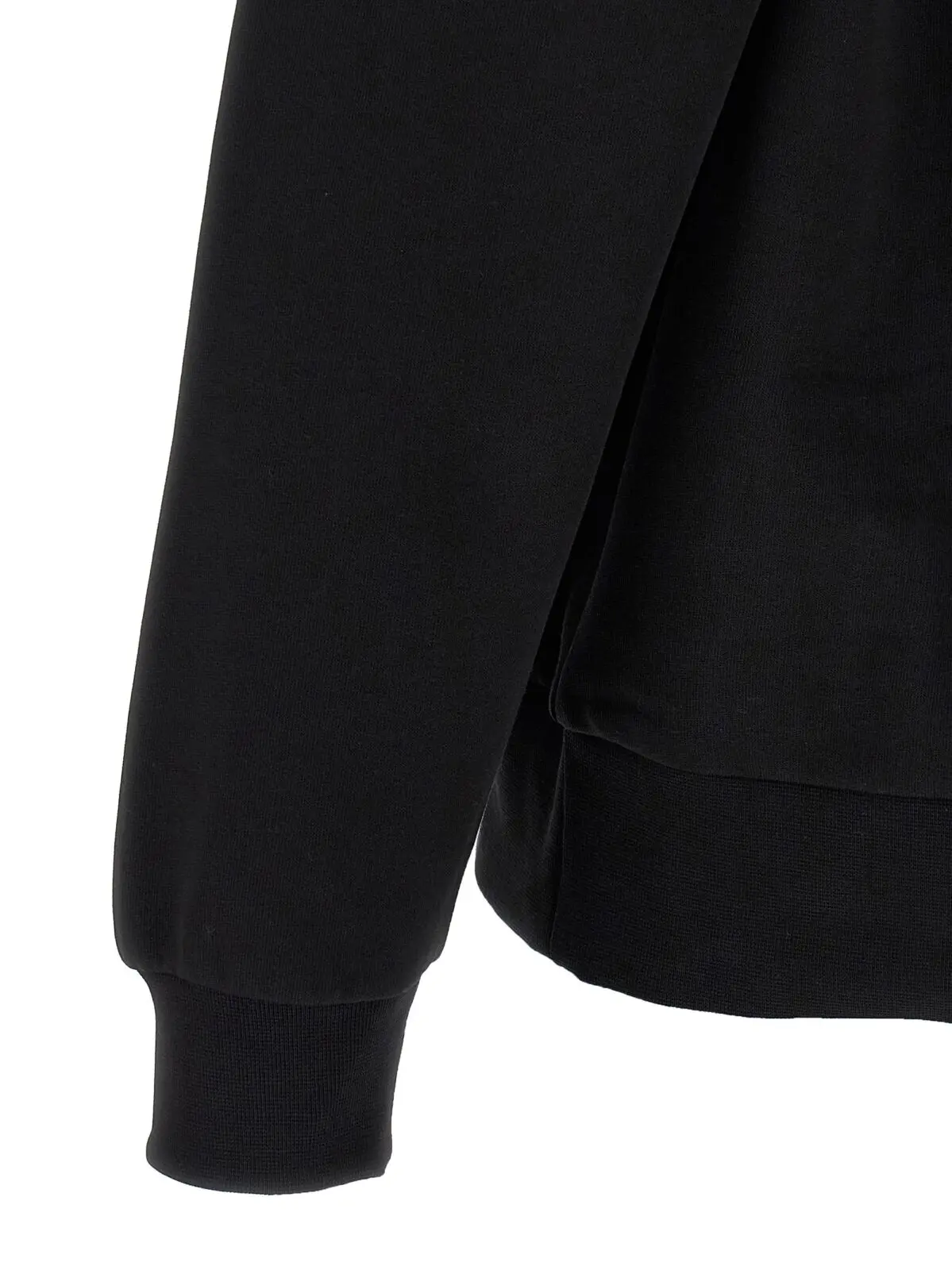 Світшот Lacoste з нашивкою логотипа Чорний 4 Logo patch sweatshirt 84% cotton