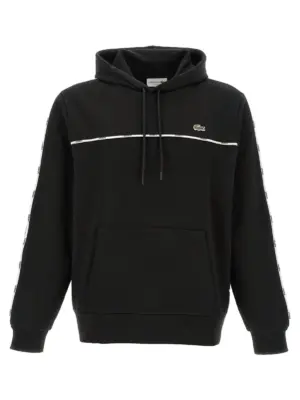 'Lacoste Trim' hoodie LACOSTE Black