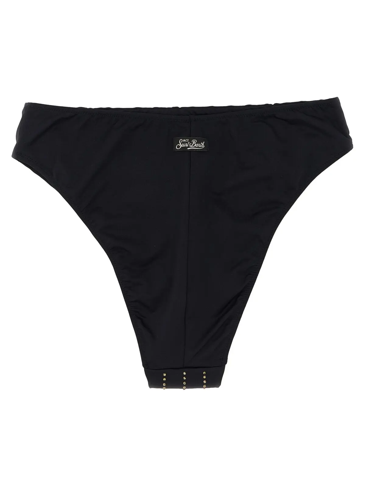 Плавки Mc2 Saint Barth Sibilla Чорні 2 'Sibilla' bikini bottoms SIBILLASTRASSSTRIPES00 MC2 SAINT BARTH Black