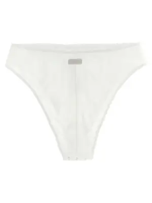 'Sibilla' bikini bottoms SIBILLASTRASSSTRIPES01 MC2 SAINT BARTH White