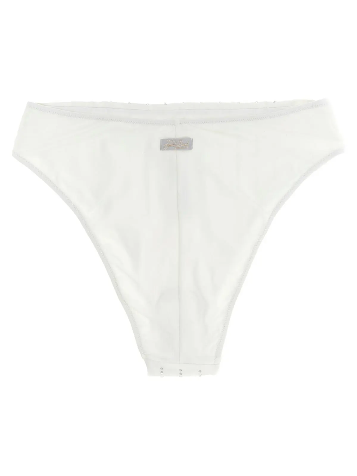 Плавки Mc2 Saint Barth Sibilla Білі 2 'Sibilla' bikini bottoms SIBILLASTRASSSTRIPES01 MC2 SAINT BARTH White