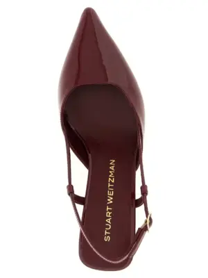 'Vinnie' slingback 100% polyurethane STUART WEITZMAN Bordeaux
