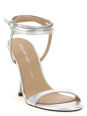 'Nudist Wrap' sandals SL468SLV STUART WEITZMAN Silver