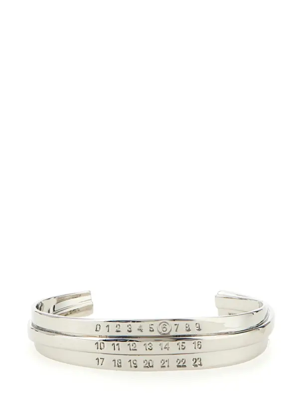 'Numeric' bracelet MM6 MAISON MARGIELA Silver