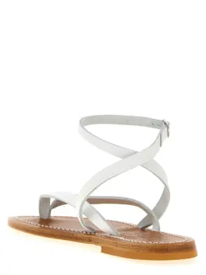 'Smyrne' sandals Woman K.JACQUES SAINT TROPEZ White