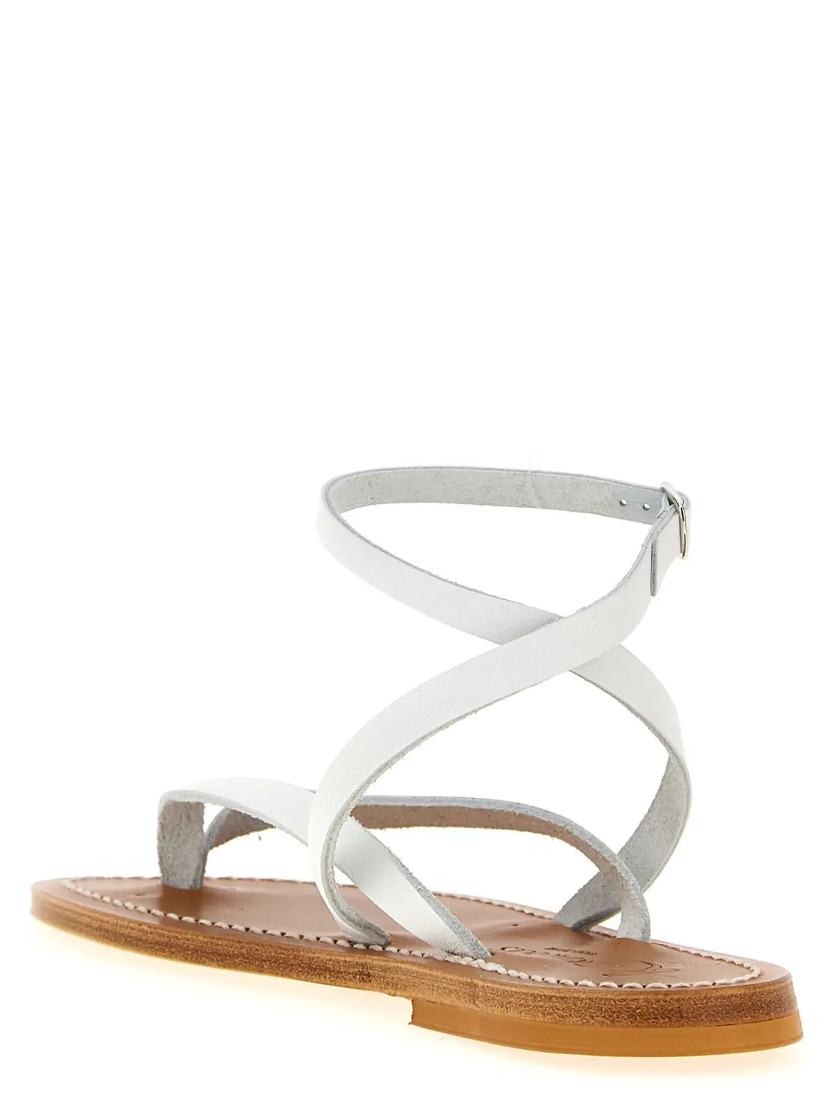 Сандалії Smyrne K. Jacques Saint Tropez Білі 3 'Smyrne' sandals Woman K.JACQUES SAINT TROPEZ White