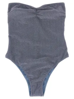 'Soleil' one-piece swimsuit MC2 SAINT BARTH Blue