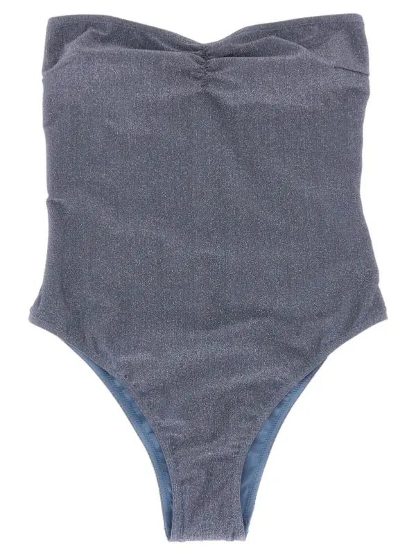'Soleil' one-piece swimsuit MC2 SAINT BARTH Blue