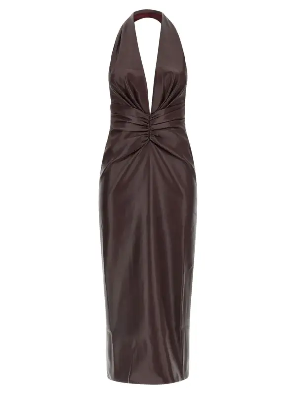 'Zendaya' dress THE ANDAMANE Bordeaux