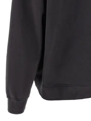 'Grey Animal Print' hoodie 100% organic cotton GANNI Gray