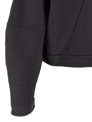 'Heavy Terry Jersey' bomber jacket 100% organic cotton GANNI Gray