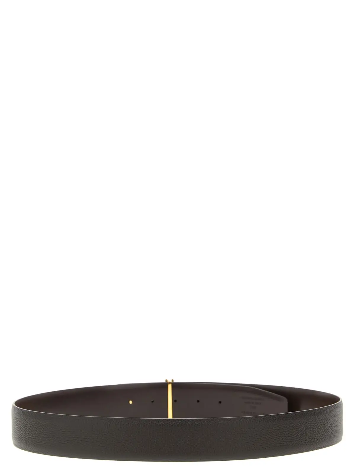 Ремінь Tom Ford T двосторонній Коричневий 3 'T' reversible belt Man TOM FORD Brown