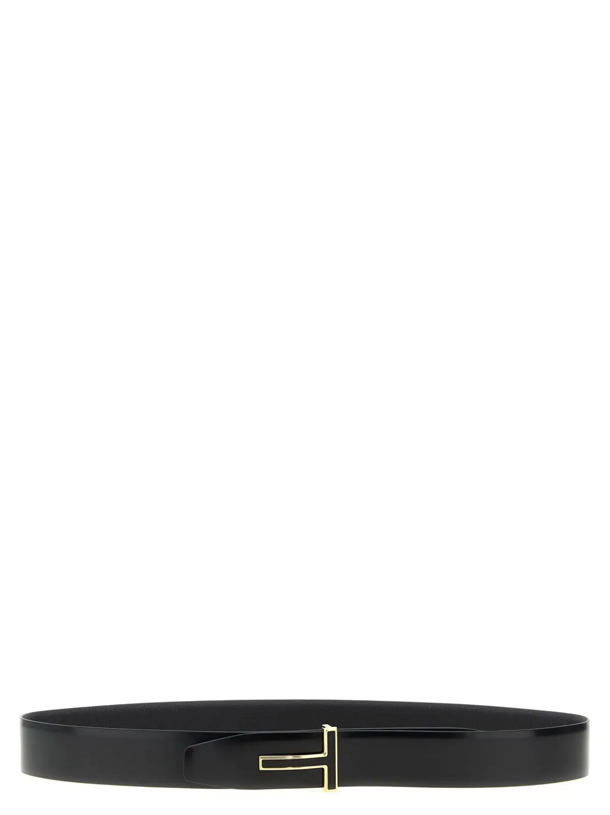 Ремінь Tom Ford двосторонній з пряжкою-логотипом Чорний 2 Logo buckle reversible belt TB248LCL237G1N001 TOM FORD Black