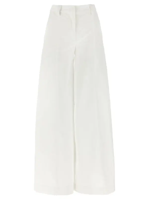 'Chino Sculpture Leg' pants THELATEST White
