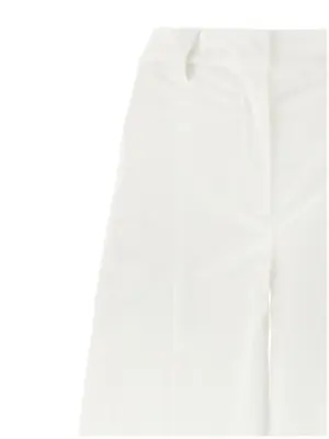 'Chino Sculpture Leg' pants Woman THELATEST White