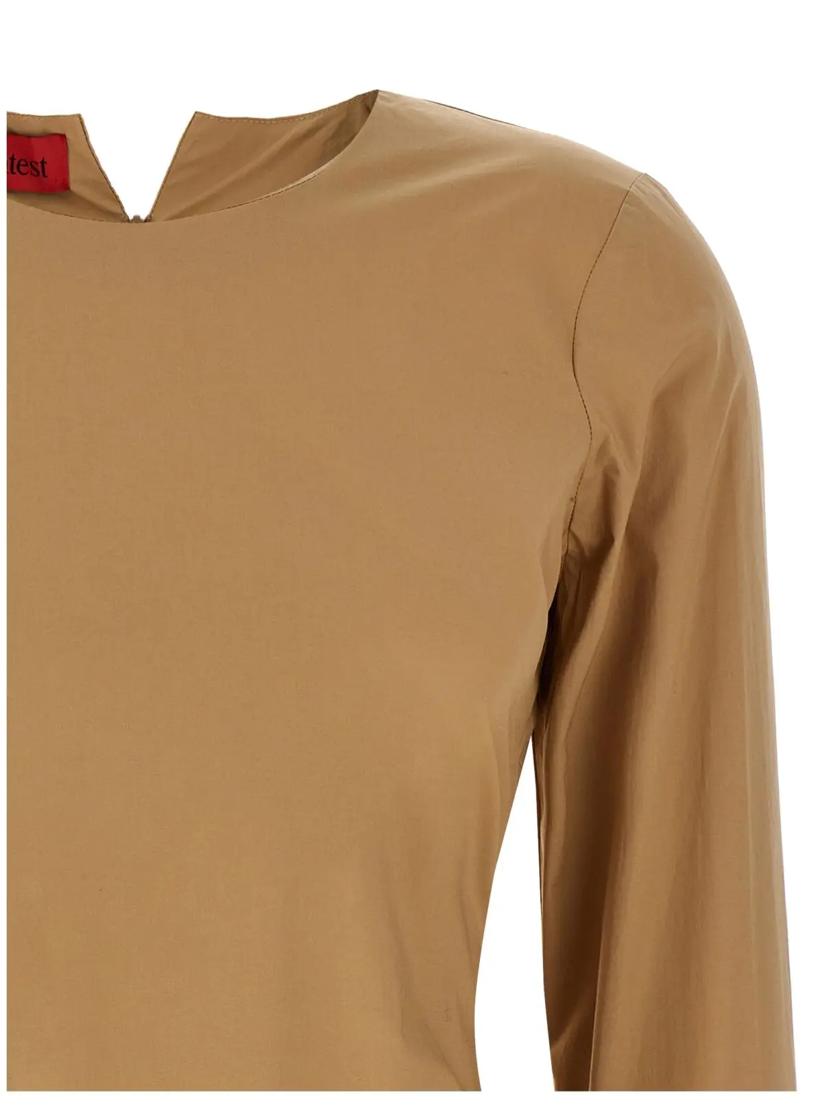 Футболка Terry Thelatest Бежева 3 'Terry' T-shirt Woman THELATEST Beige