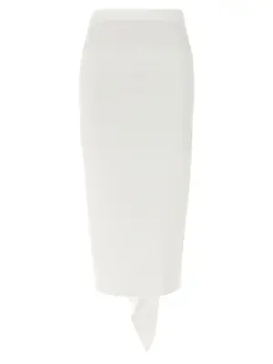 Longuette skirt THELATEST White