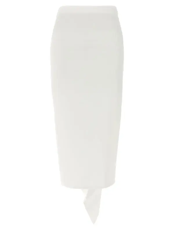 Longuette skirt THELATEST White