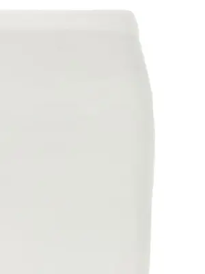 Longuette skirt Woman THELATEST White