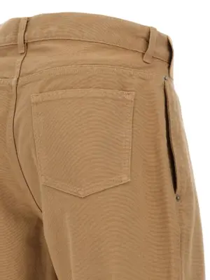 Twisted Workwear' pants 100% cotton J.W.ANDERSON Beige