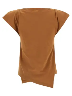 'Sebani' T-shirt TS0097FAA1N41I50CA ISABEL MARANT Brown