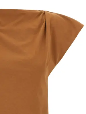 'Sebani' T-shirt Woman ISABEL MARANT Brown