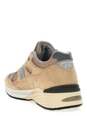 'Made in UK 991V2' sneakers Unisex NEW BALANCE Beige