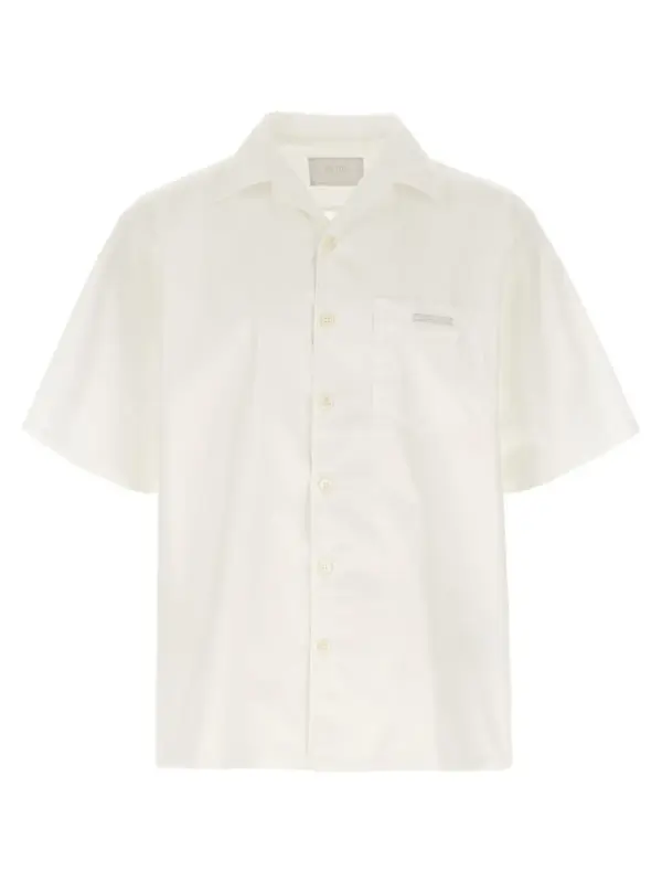 Bowling shirt PRADA White