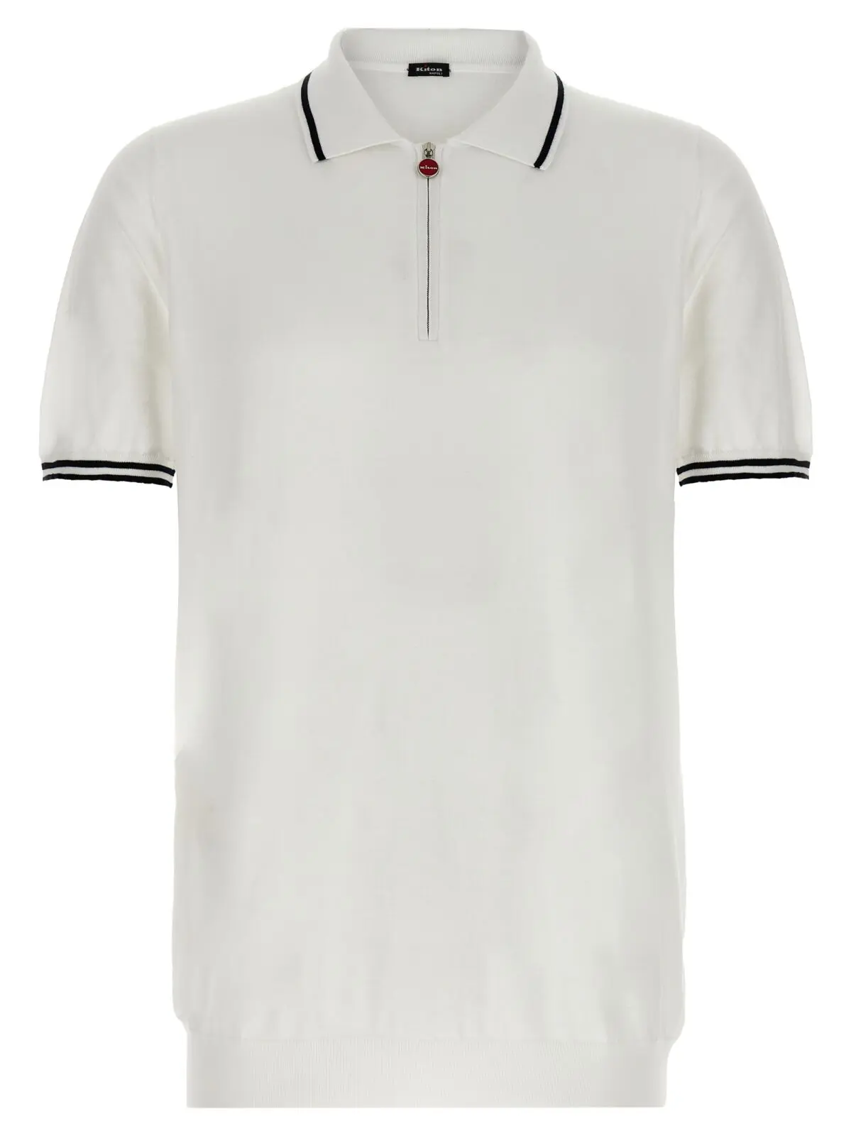 Поло Kiton Ciro Біле 1 'Ciro' polo shirt KITON White