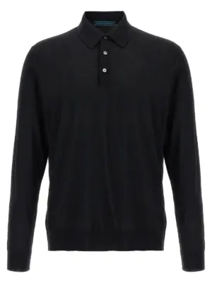 'Ciro' polo shirt KITON Black