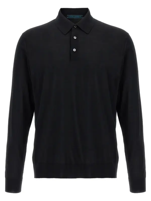 'Ciro' polo shirt KITON Black