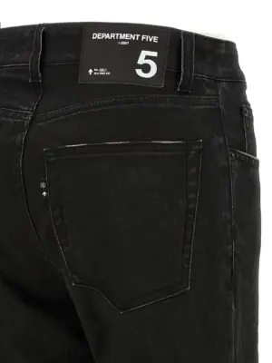 'Skeith' jeans 70% cotton 28% rcs 2% r-ea DEPARTMENT 5 Black