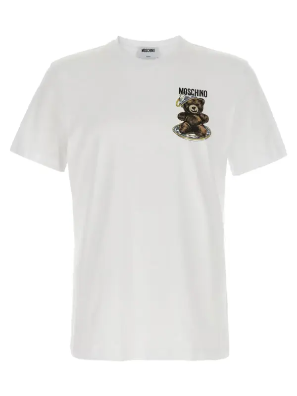 Printed T-shirt MOSCHINO White