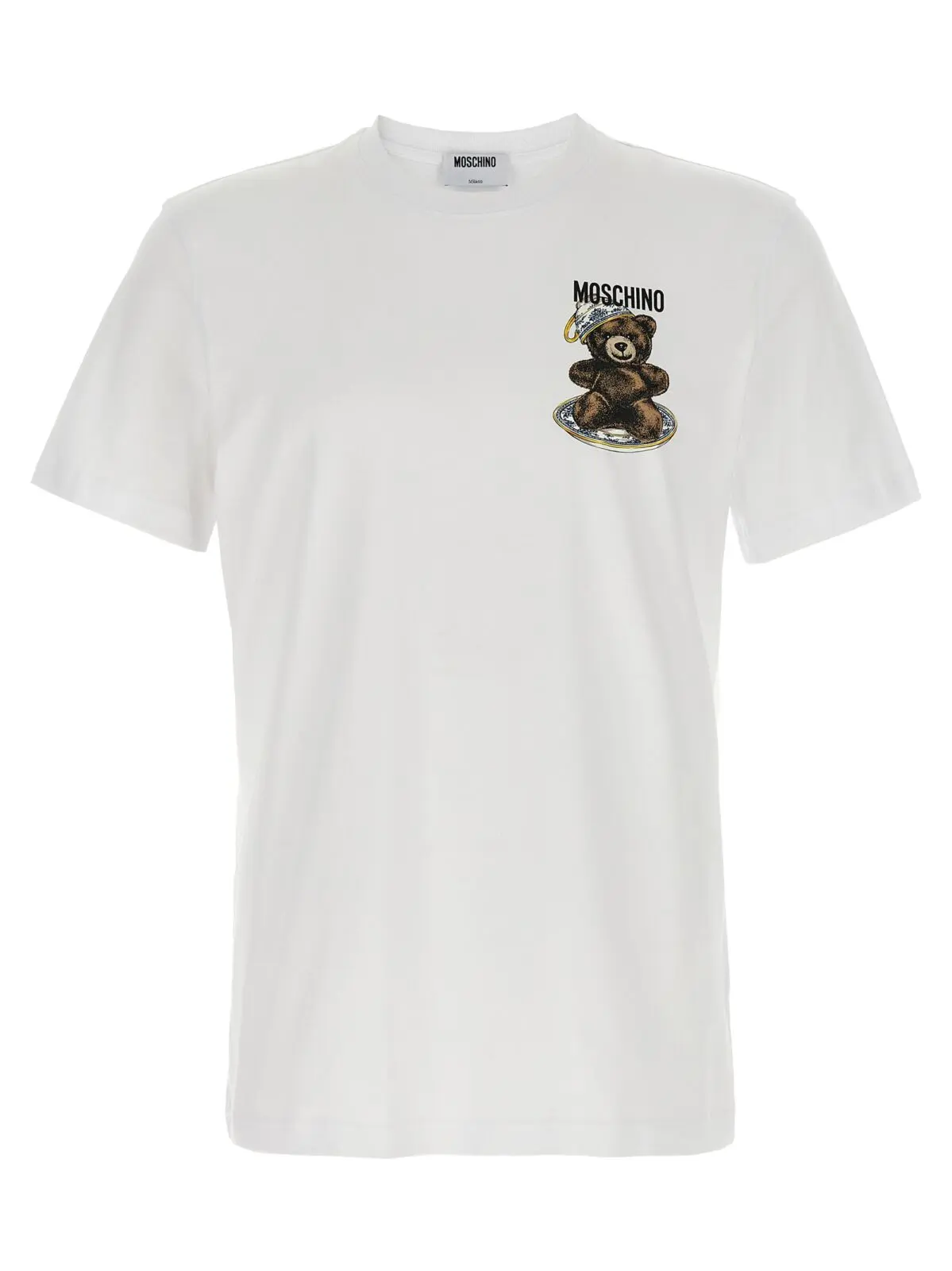 Футболка Moschino з принтом Біла 1 Printed T-shirt MOSCHINO White