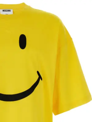 'Smiley' T-shirt Man MOSCHINO Yellow