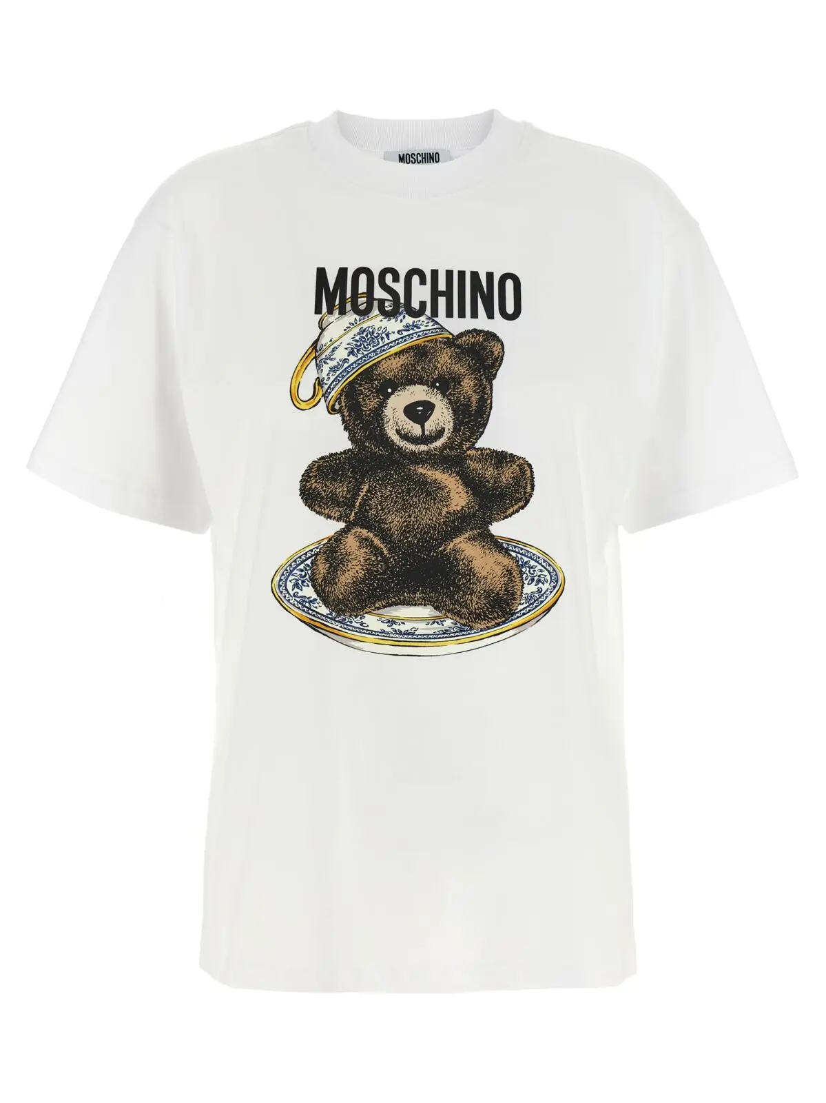 Футболка Teddy Moschino Біла 1 'Teddy' T-shirt MOSCHINO White