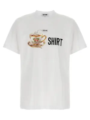 Printed T-shirt MOSCHINO White