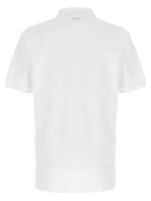 Press polo shirt V160852421001 MOSCHINO White