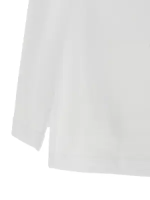 Press polo shirt 100% cotton MOSCHINO White