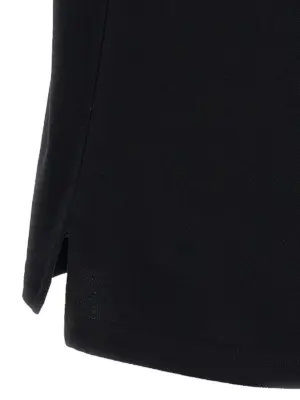 Press polo shirt 100% cotton MOSCHINO Black