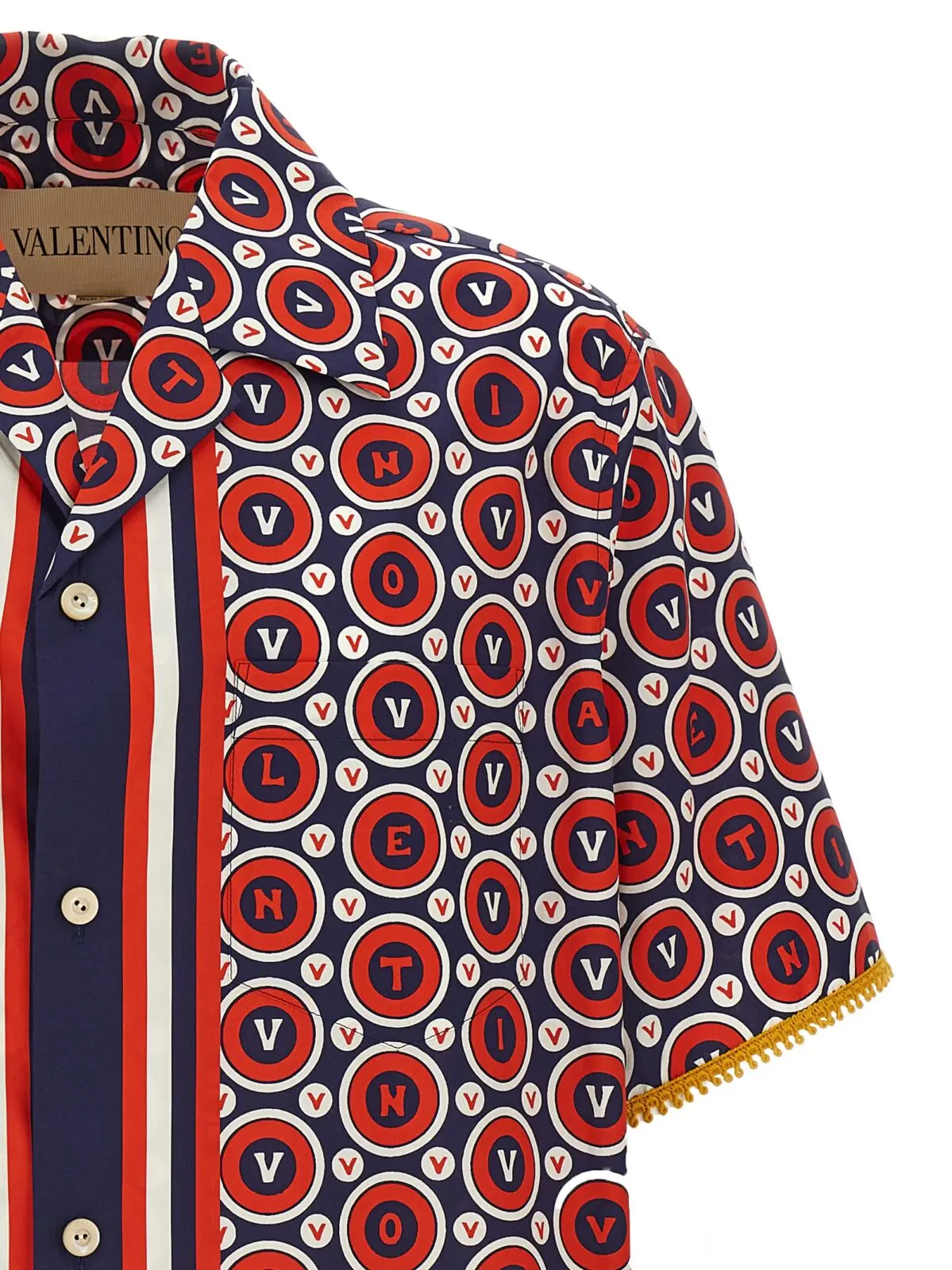 Сорочка Valentino Garavani Bulles Royales Багатокольорова 3 Valentino Garavani 'Bulles Royales' shirt Man VALENTINO GARAVANI Multicolor