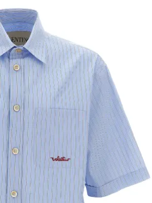 Valentino Garavani 'Vlogo' embroidery shirt Man VALENTINO GARAVANI Multicolor