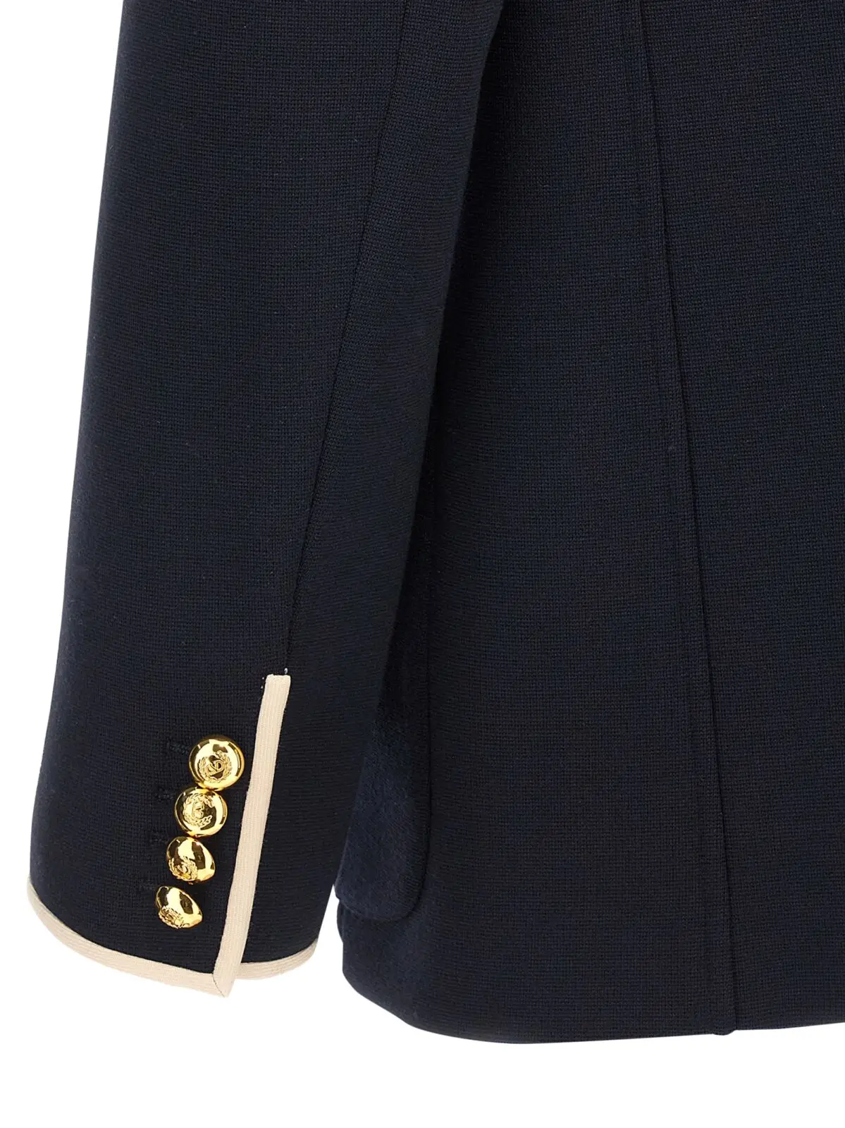 Піджак Valentino Garavani двобортний Синій 4 Valentino Garavani double-breasted blazer 100% virgin wool VALENTINO GARAVANI Blue