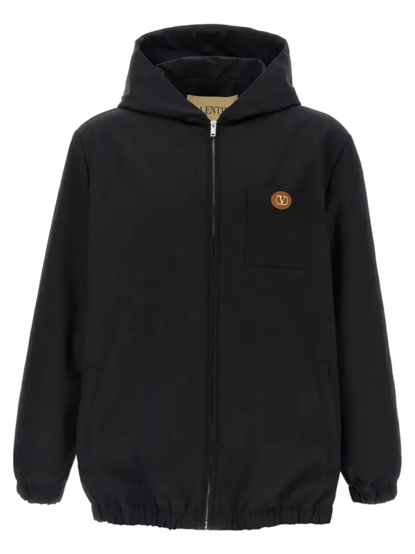 Valentino Garavani nylon jacket VALENTINO GARAVANI Blue