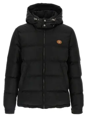 Valentino Garavani 'VLogo Signature' down jacket VALENTINO GARAVANI Black