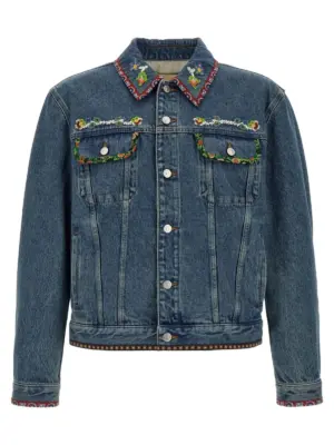 Valentino Garavani denim jacket VALENTINO GARAVANI Blue