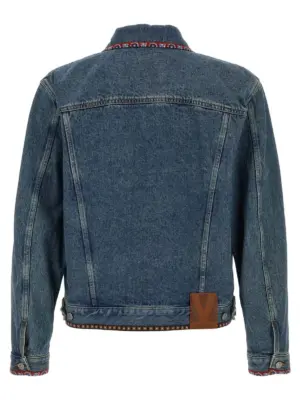 Valentino Garavani denim jacket V3DC04QB0W558 VALENTINO GARAVANI Blue