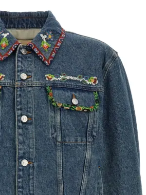 Valentino Garavani denim jacket Man VALENTINO GARAVANI Blue