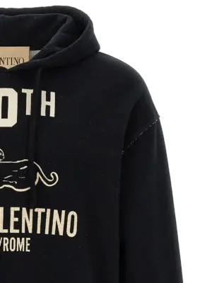 Printed Valentino Garavani hoodie Man VALENTINO GARAVANI Black