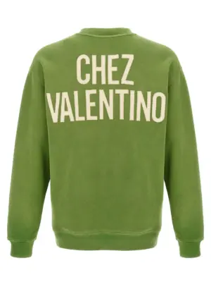 Valentino Garavani 'Chez Valentino' sweatshirt V3MF29NAYH9LR VALENTINO GARAVANI Beige